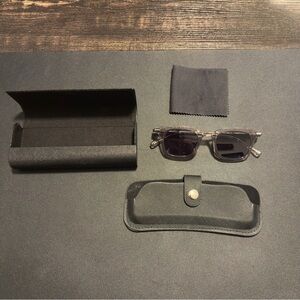 Hills Sunglasses Men’s Clear Black H3 Hampton BRAND NEW